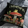 thumbnail image 2 of jejeloiu Lunar Eclipse Fabric by the Yard 5 Yards,Green Frog Fabric for Sewing,Red Cartoon Mushroom Home Decor Fabric by the Yard For Teens,Microfiber Bedroom Decor, 2 of 6