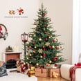 thumbnail image 4 of Costway 7 FT Artificial Christmas Tree with 1102 Branch Tips 350 LED Lights 8 Lighting Modes, 4 of 10