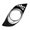 left side, variant on Vehicle Fog Light Surround, Front Bumper Molded Bezel with Black Frame, Open Grille, Bright Circular Exterior Trim