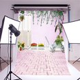 thumbnail image 2 of BSDHOME Polyester Wicker Photography Backdrops Children Photo Studio Props Baby Background Brick Wall 5x7ft, 2 of 4