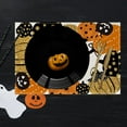 thumbnail image 3 of 4PCS Halloween Placemats  Ghost Skeleton Spooky Pumpkins Halloween Table Place Mats Set  Seasonal Kitchen Dinning Halloween Table Decor for Dining Table  Pumpkins Halloween Decorations In, 3 of 6