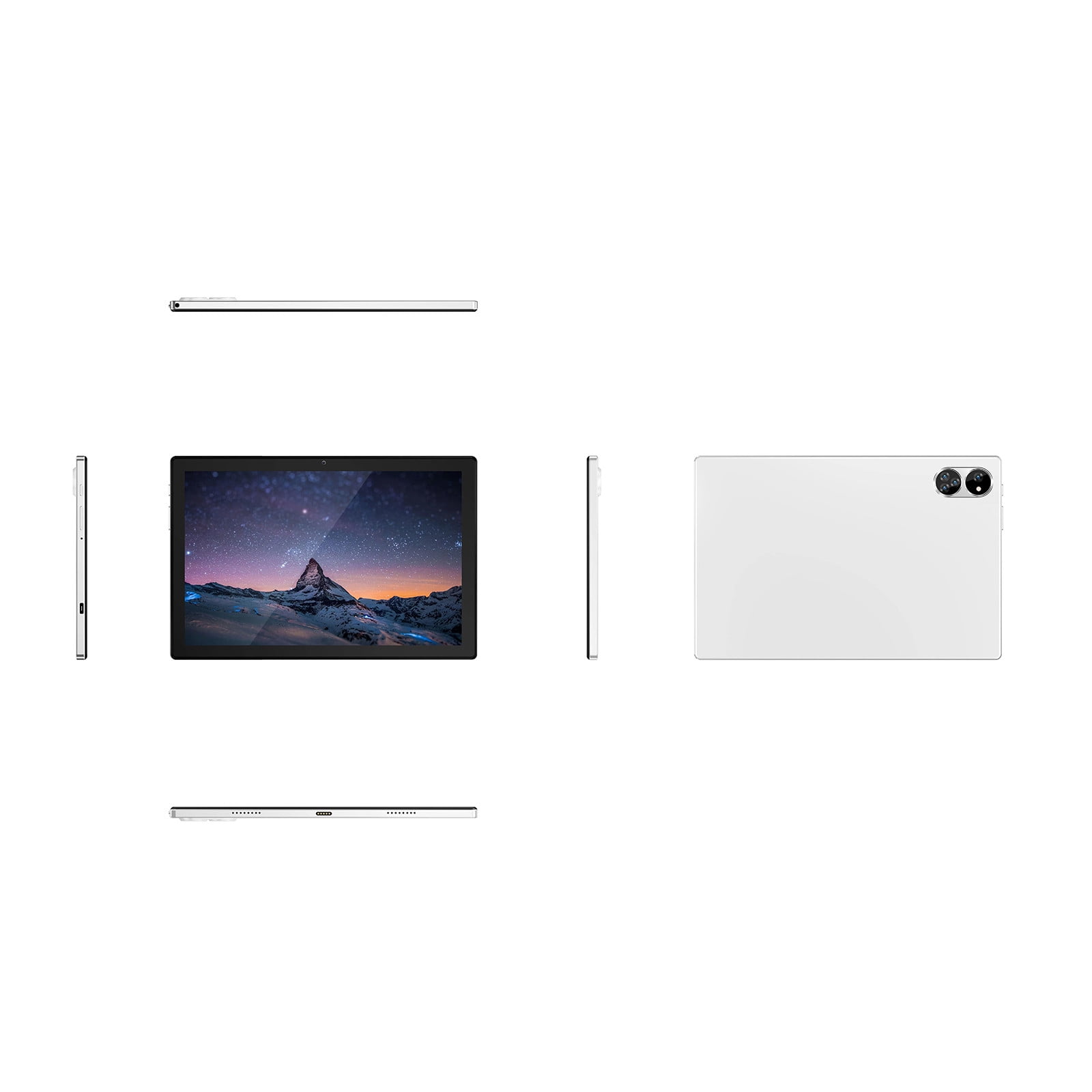 HOMBOTI Tablet Android 9.0 Operating System 10.1-inch HD Display Octa Core Processor 4GB RAM and 32GB ROM Expansion Support Built-in WiFi Bluetooth GPS Tablet - White