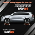 thumbnail image 5 of Car Wheel Dolly Set of 4, 6000 LB Capacity, Heavy Duty Vehicle Mover Dolly with Brakes for Cars, Trucks, Trailers, and Motorcycles, Orange, 5 of 6