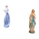 thumbnail image 5 of Figura de cerámica de niña , escultura de resina, estatua de Jesús moderna para estante, porche, armario, escritorio, decoración para oficina y, 5 of 8
