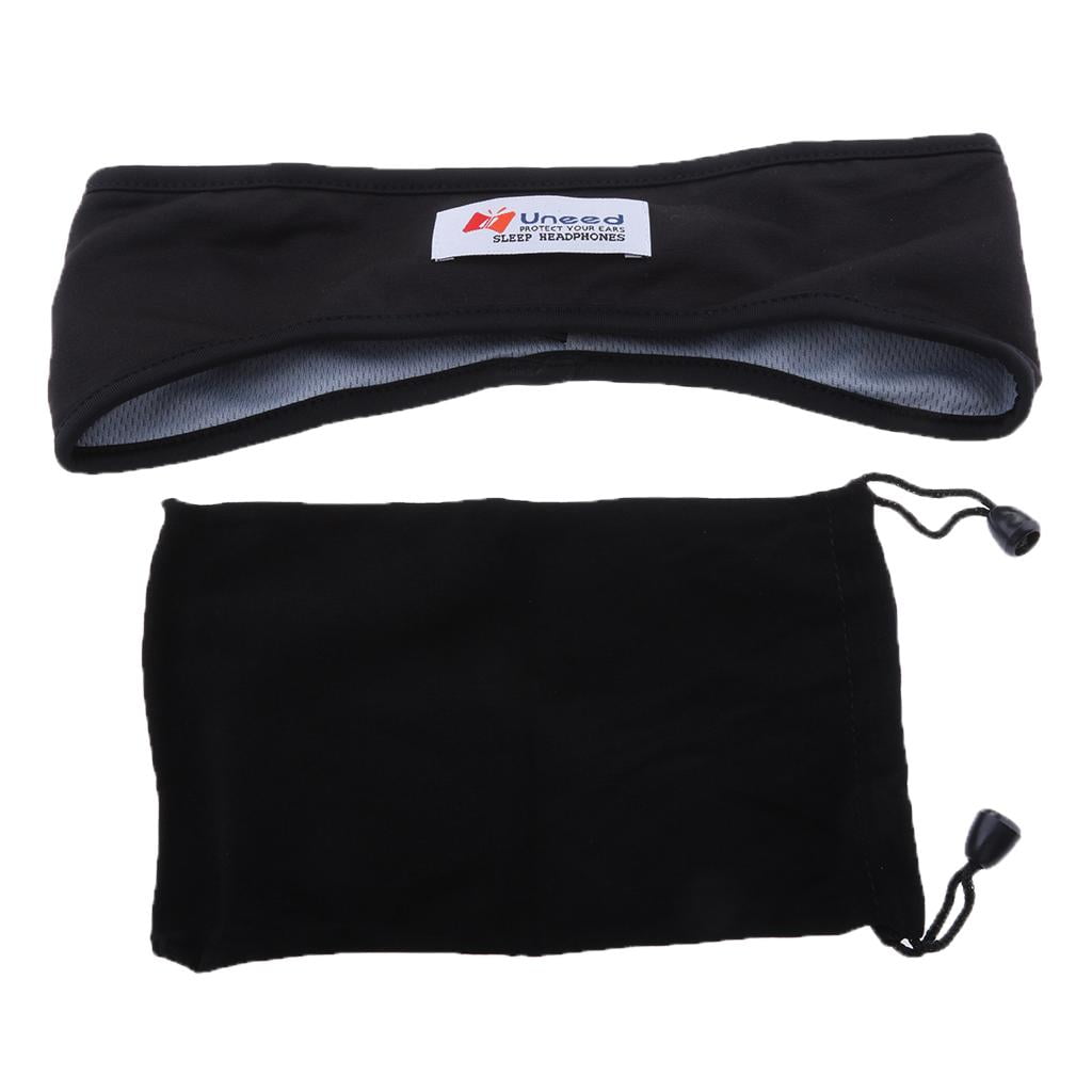 Comfortable Noise Cancelling Wired Sleep Headphones Eye Mask with Bag