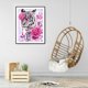 thumbnail image 4 of Kit de tigre de flores rosadas 5D, taladro cuadrado completo, diamantes de imitación, arte DIY, pintura de diamantes Likrtyny Arte deco, 4 of 9