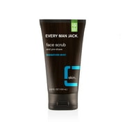 Every Man Jack Signature Mint Face Scrub and Pre-Shave for Men, Naturally Derived, 5 oz