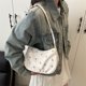 thumbnail image 3 of Bolso tote de PU para mujer, bolso de hombro de moda, gran capacidad, ligero, para axilas, 3 of 9