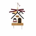 thumbnail image 2 of Colgante de Navidad onlyliua Doble Capa de Madera tallada Artesanía Decoración Del hogar, 2 of 2