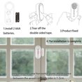 thumbnail image 2 of Riwcyla WiFi Intelligent Door Window Sensors Devices Wireless Mobilephone APP Remote Monitoring Function Intelligent Linkage Timing Alarming History Records Function, 2 of 6