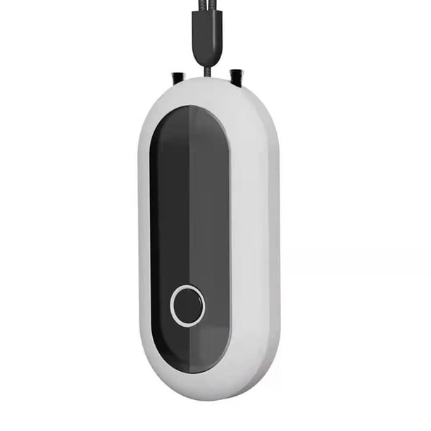 Inteprter Ambientador Portátil Usable Personal Ionizador Electrónico Colgante Generador de Iones Negativos Exterior Smog Oficina Electrodomésticos blanco Inteprter HA060957-01B