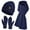 Navy, variant on REDESS Winter Beanie Hat and Gloves Scarf Sets for Men and Women，Beige