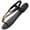 A Black, variant on Black Sandals Women Women Fashionable Summer Casual Wear Round-Toe Open-Toe Bohemian Flat Sandals With Thong And Toe-Clamping Sandals Brown 38