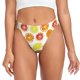 thumbnail image 1 of Fotbe Lemon Orange Tanga Sin Costuras para Mujer con Estampado – Panties Invisibles, Transpirables y Cómodos para Uso Diario-Large, 1 of 6