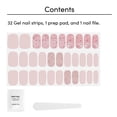thumbnail image 4 of Tiras de gel para uñas Dashing Diva Gloss Sugarcoat It con 32 tiras, 4 of 6