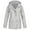 White winter coats for women, variant on Usmixi Winter Womens Trench Jackets Womens Trench Coats Winter Outdoor Hiking Skiing Windproof Rain Jackets Plus Size Casual Solid Zipper Drawstring Hooded Coats with Pocket Up to 65% off