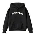 thumbnail image 3 of Girls Athletic Hoodie Soft Pullover Sweatshirt With Pocket Comfortable Casual Sportswear For Teen Girls, 3 of 4