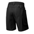 thumbnail image 2 of Little Donkey Andy Men's Hiking Cargo Shorts with 9 Pockets Lightweight Water-resistant Quick Dry Golf Travel Shorts Black S, 2 of 7
