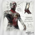 thumbnail image 2 of Boy's Marvel Spider-Man: No Way Home Integrated Suit Sketch  Graphic Tee White X Small, 2 of 4