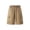 (Casual 206)Khaki, variant on Fashion Shorts for Men Solid Color Breeches Casual Summer Outdoor Sports Elastic Waist Pocket Short Pants