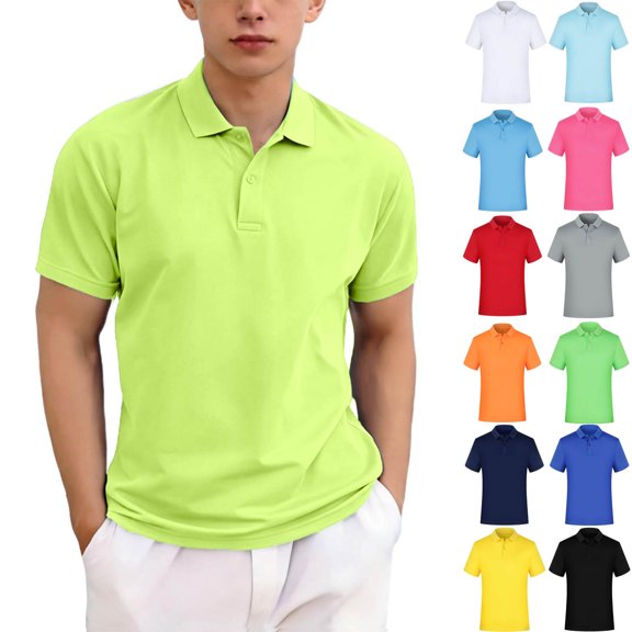 Toddlers Boys T Shirts Collared Button Down Short Sleeve Summer Tops Casual School Uniform Activity Pullover Shirts