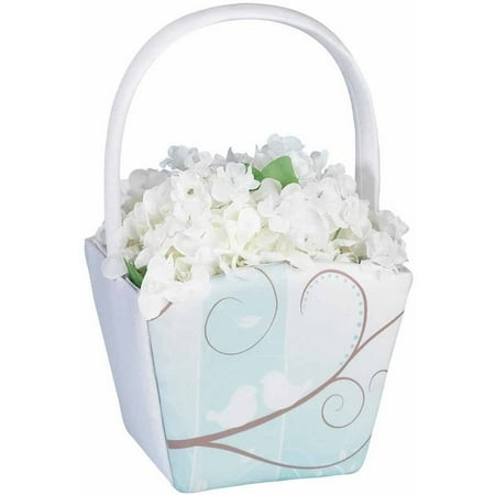 Flower Basket Cake - Lillian Rose Love Birds Flower Girl Basket