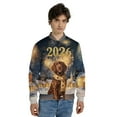 thumbnail image 4 of Boykin Spaniel Happy New Year 2026 with Fireworks on New Year's Eve All Over Print 3D Baseball Jacket Dog Lover Bomber Jacket Softball - 12022, 4 of 6