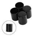 thumbnail image 3 of Cnc Front Spike Fork Alex Tube Caps Black Fit For Glide Road King Models, 3 of 5