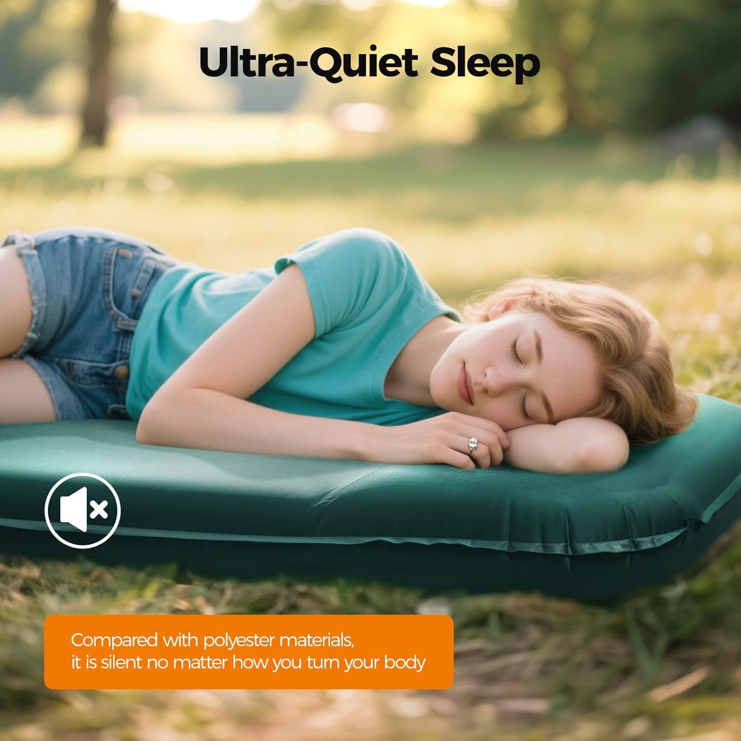 Self Inflating Sleeping Pad with Electric Pump, 3.15" Ultra-Thick Memory Foam Camping Pad, 4 Season Camping Mattress Pad with Built-in Pillow, Camping Essentials Gear for Tent Travel Car