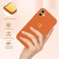 thumbnail image 3 of for iPhone 11 Case Cute Slim Shockproof Phone Case with Wireless Charging Support and Protection, Orange, 3 of 13