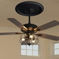 thumbnail image 5 of EIFHYT Ceiling Medallion Nylon 16" 2 Pack Black, 5 of 6