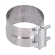 thumbnail image 4 of Junta De Solapa De Escape, Abrazadera De Banda De Escape Resistente Al Desgaste Anticorrosión Para Cabecera Para Silenciador Para Convertidor Catalítico Para Tubo De Bajada Cergrey Exhaust Pipe Coupler, 4 of 8