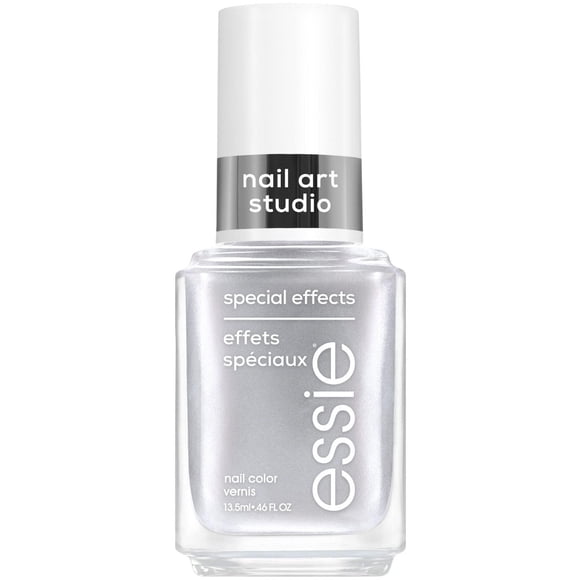 essie nail art studio jelly nail polish, sheer jelly finish, artic jelly, white, 13.5 ml