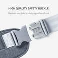 thumbnail image 4 of Sunveno Ergonomic Hip Seat Baby Carrier for Newborns, Infants, Babies, Gray, 4 of 9