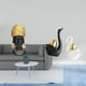 thumbnail image 2 of Estatua De Cisne De Mujer Africana, Adorno De Mesa, Figura De Resina, Escultura Creativa, Artesanía, Decoración Para Pareja, Centro De Mesa Para Entrada, Estantería, Decoración Del Hogar, 2 of 8