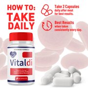 Vitaldi Blood Support Pills Advanced Formula Vitamin Supplement 120 Capsules