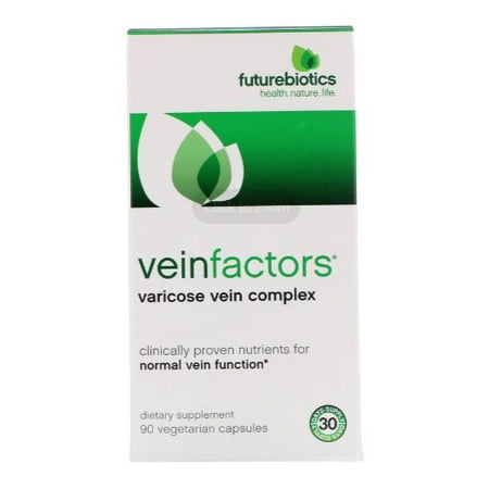 FutureBiotics, VeinFactors, Varicose Vein Complex, 90 Vegetarian Capsules (Pack of