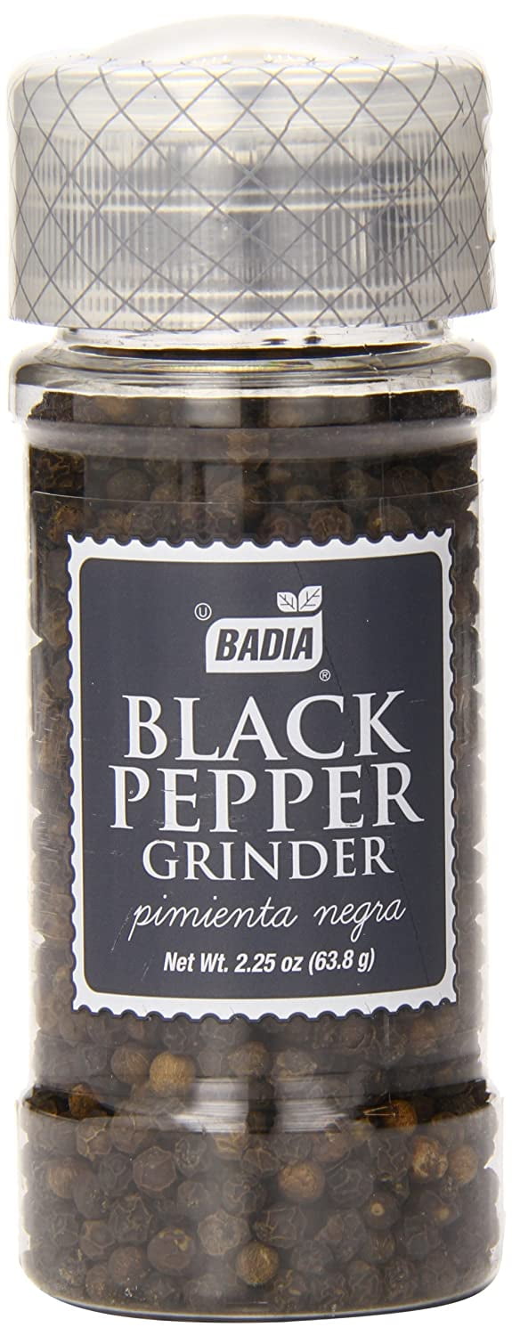 Badia Black Pepper Whole, 2.25 Ounce (Pack of 12)
