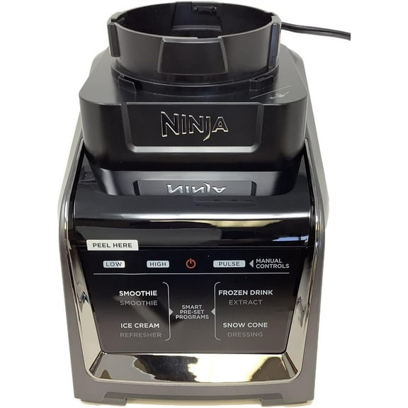 Genuine Ninja Motor Base Only for CT641 CT680 CT680A CT680W CT681 Intelli-Sense Blender - MUST READ Details, Does NOT work w/ Spiralizer Accessories