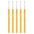thumbnail image 2 of 5 Pieces Pulling Hook Needle Tools for Micro Ring Tools Hair Hair Extensions Yellow, 2 of 8
