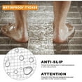 TekDeals 24PCs Bath Tub Shower Stickers Anti Slip Grip Strips NonSlip Safety Floor Tread