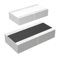 thumbnail image 2 of Pack of 45 ERJ-B2CFR02V Current Sense Resistors 1% 0.02Ohm 1W 1206 Wide SMD :Rohs, Cut Tape, 2 of 2