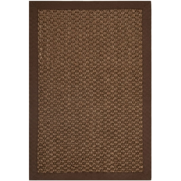 Safavieh Natural Fiber Charlene Braided Jute Area Rug Chocolate 2 X 3 Com Safavieh Natural Fiber Charlene Braided, Safavieh Handmade Natural Fiber Charlyne Bordered Round Jute Rug