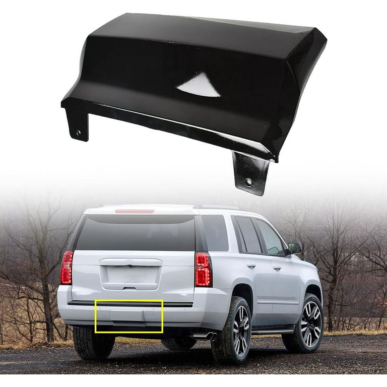 Shzaitor for 2015 2016 2017 Chevrolet Suburban Tahoe Hitch Cover Replacement Black