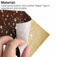thumbnail image 4 of Parche de reparación impermeable autoadhesivo de cinta de cuero fsimulation para sofás sofá, 4 of 5