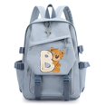 thumbnail image 1 of Little Bear 26 English Letters Backpack Student Girl School Backpack Bookbag Cosplay Canvas Children Kid Back To School Backpack, 1 of 5