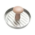 thumbnail image 4 of Prensa de carne de Hamburgo, herramienta de cocina, modelo de hamburguesa de carne portátil, prensa de hamburguesa antiadherente, fabricante de Acero inoxidable 430., 4 of 9