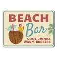 thumbnail image 2 of Beach Cocktail Novelty Decor, Metal Wall Sign - 10x14 Inches, 2 of 4