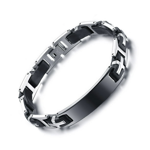 Walmart mens clearance stainless steel bracelets