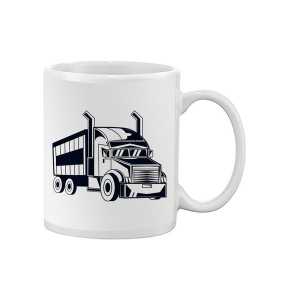 American Semi Truck Mug - SPIdeals Designs,